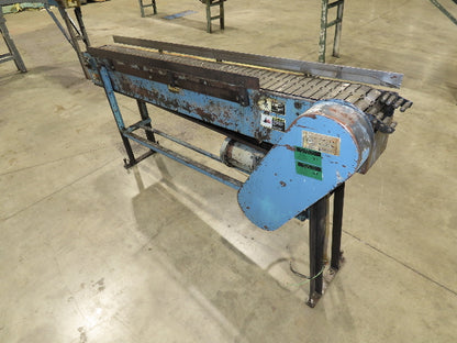 Arrowhead 7.5"x 7' Stainless Steel Tabletop Belt Incline Conveyor 47 FPM 480V