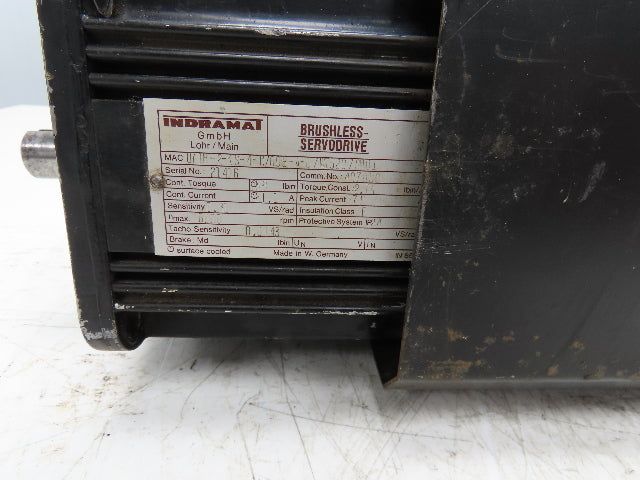 Indramat MAC071B-2-KS-4-C/095-A-0/WI520/S001 Servo Motor 6000 RPM