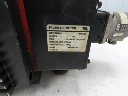 Reliance Electro-Craft S-8500 Servo Motor 7.4Hp 2000 RPM 240V 3PH