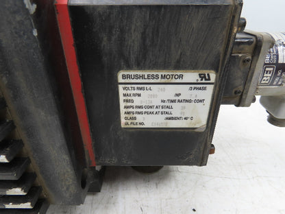 Reliance Electro-Craft S-8500 Servo Motor 7.4Hp 2000 RPM 240V 3PH