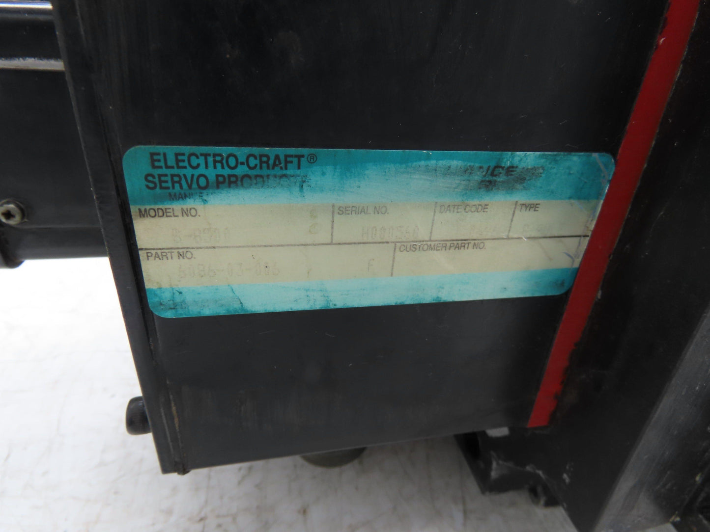 Reliance Electro-Craft S-8500 Servo Motor 7.4Hp 2000 RPM 240V 3PH