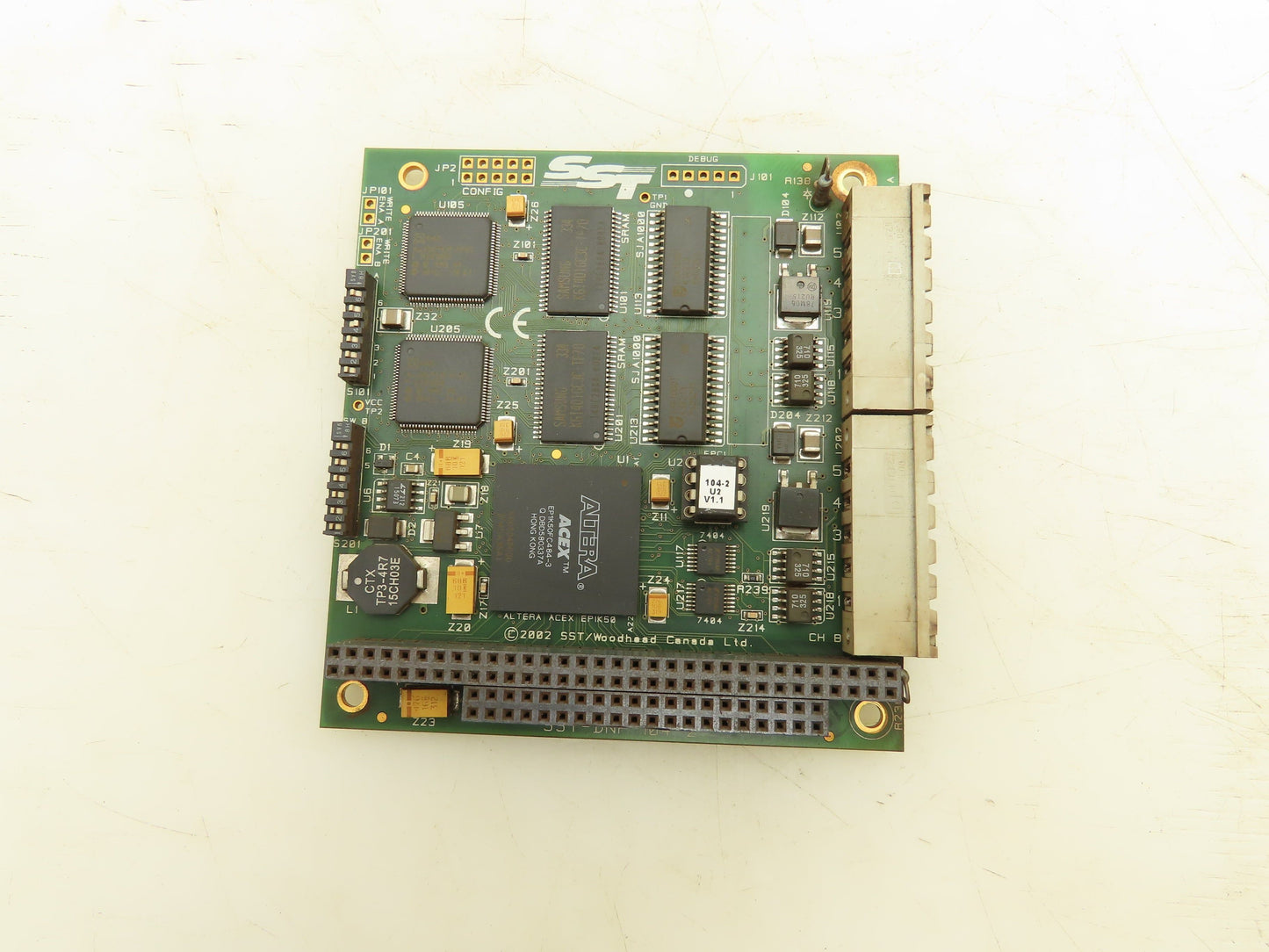 Woodhead SST DNP-104-2 DeviceNet Interface Card REV 1.1.2  Lot of 2