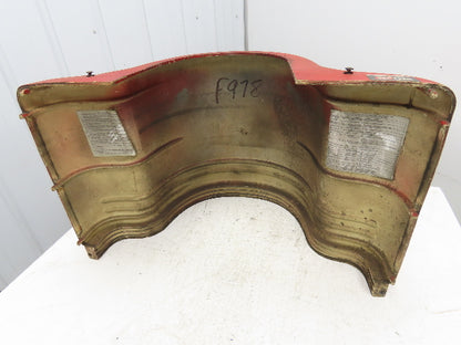 Raymond 112TM-FRE60L Rear Panel Shroud Red Motor Cover for Rider Pallet Jack