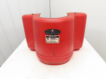 Raymond 112TM-FRE60L Rear Panel Shroud Red Motor Cover for Rider Pallet Jack