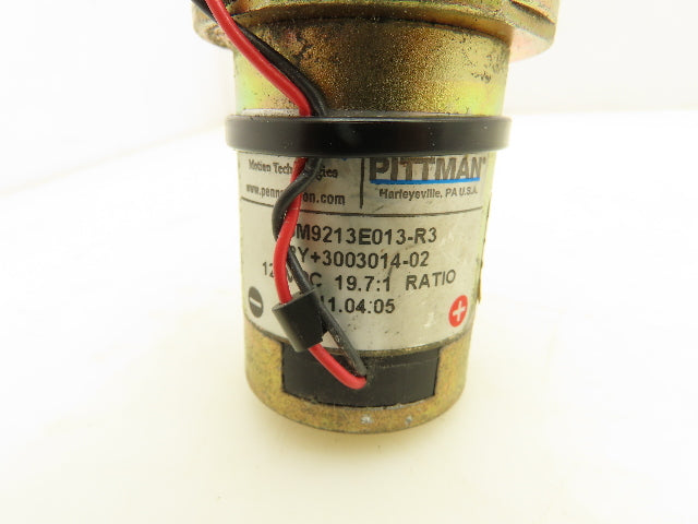 Ametek GM9213E013-R3 Gearmotor 12VDC 19.7:1 Ratio
