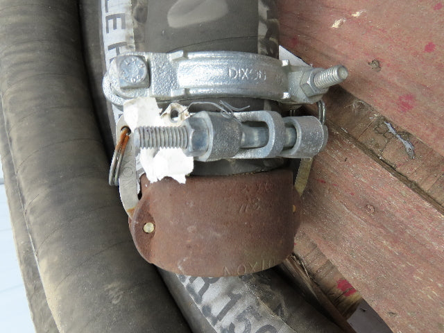 Eagle 3" ID x 49' Hot Air Compressor Dry Bulk Blower Hose Black Rubber 150 PSI