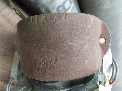 Eagle 3" ID x 49' Hot Air Compressor Dry Bulk Blower Hose Black Rubber 150 PSI