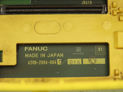Fanuc A05B-2500-C003 Four Slot R-J3 Backplane W/Base Board