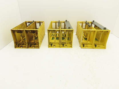 Fanuc A05B-2400-CO61 Four Slot R-J3 Backplane W/Base Board Lot of 3