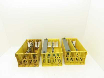 Fanuc A05B-2400-CO61 Four Slot R-J3 Backplane W/Base Board Lot of 3
