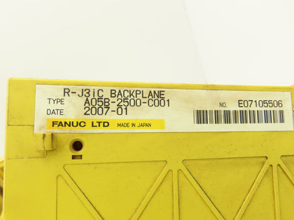 Fanuc A05B-2500-C001 Two Slot Backplane W/Base Board Lot of 3