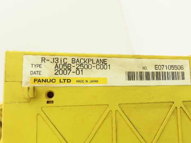 Fanuc A05B-2500-C001 Two Slot Backplane W/Base Board Lot of 3