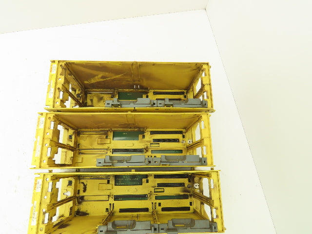 Fanuc A05B-2500-C001 Two Slot Backplane W/Base Board Lot of 3