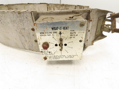 Wrap-It-Heat TDH-50 Drum Heating Band 2000W 120VAC Adjustable Temp 55 Gallon