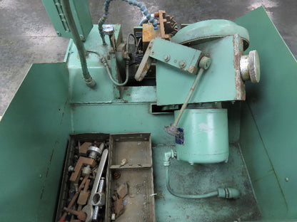 Grob 75-V Drill Grinder 8" Wheel 230/460V Bit Sharpener Coolant Tank Oscillating