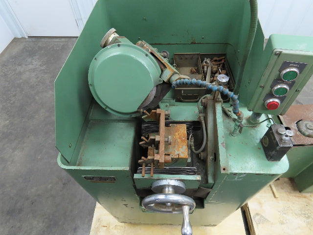 Grob 75-V Drill Grinder 8" Wheel 230/460V Bit Sharpener Coolant Tank Oscillating