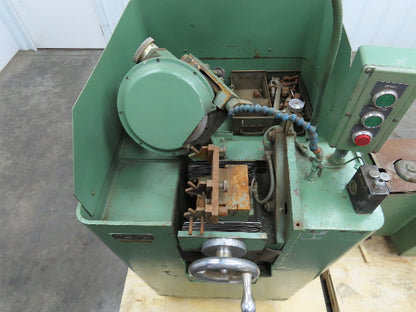 Grob 75-V Drill Grinder 8" Wheel 230/460V Bit Sharpener Coolant Tank Oscillating
