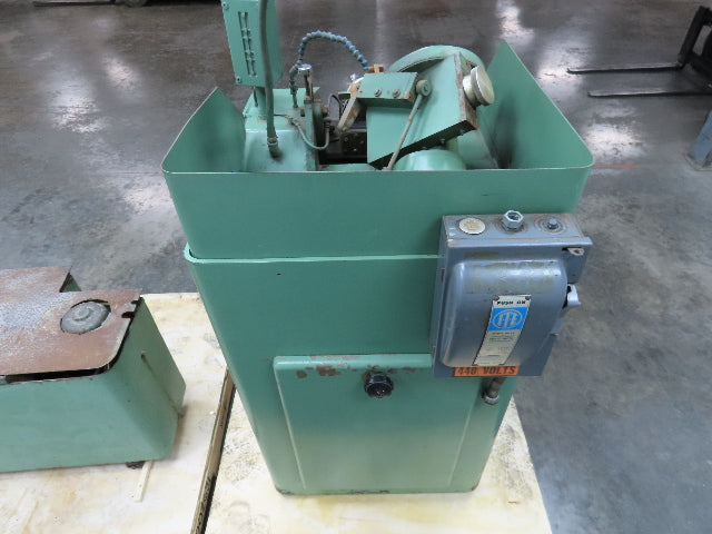 Grob 75-V Drill Grinder 8" Wheel 230/460V Bit Sharpener Coolant Tank Oscillating