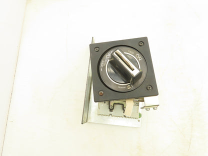 Fuji Electric BW50KAGU Circuit Breaker W/Rotary Disconnect Switch 20A 3 Pole