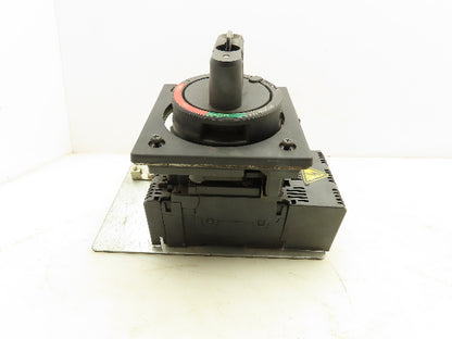 Fuji Electric SA33C Circuit Breaker W/Rotary Disconnect Switch 20A 3 Pole