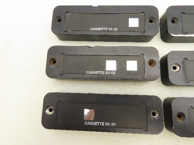 Lincoln Barcode Laser Id Cassette Solid Aluminum ID Set 01 03 04 05 07 08