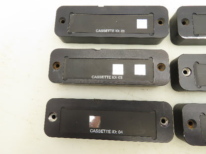 Lincoln Barcode Laser Id Cassette Solid Aluminum ID Set 01 03 04 05 07 08