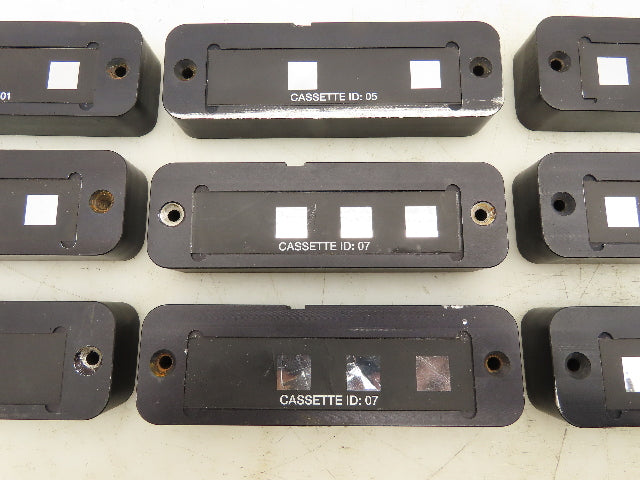 Lincoln Barcode Laser Id Cassette Solid Aluminum ID Set 01 03 04 05 07 08