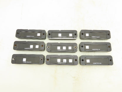 Lincoln Barcode Laser Id Cassette Solid Aluminum ID Set 01 03 04 05 07 08