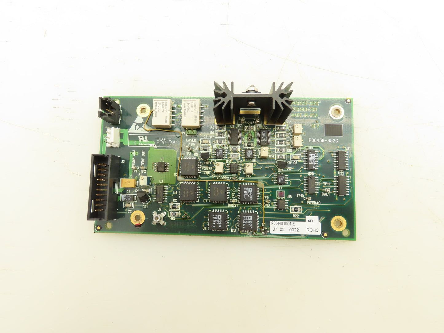 Omron P00439-952C Circuit Board Lot Of 3