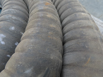 Jason 4470  3"x 24' 6" Dry Bulk Material Rubber Suction Hose 75 PSI  Lot of 2