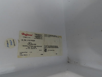 Hoffman A242412LP Electrical Enclosure 24x24x12"  Freestanding 12" Legs