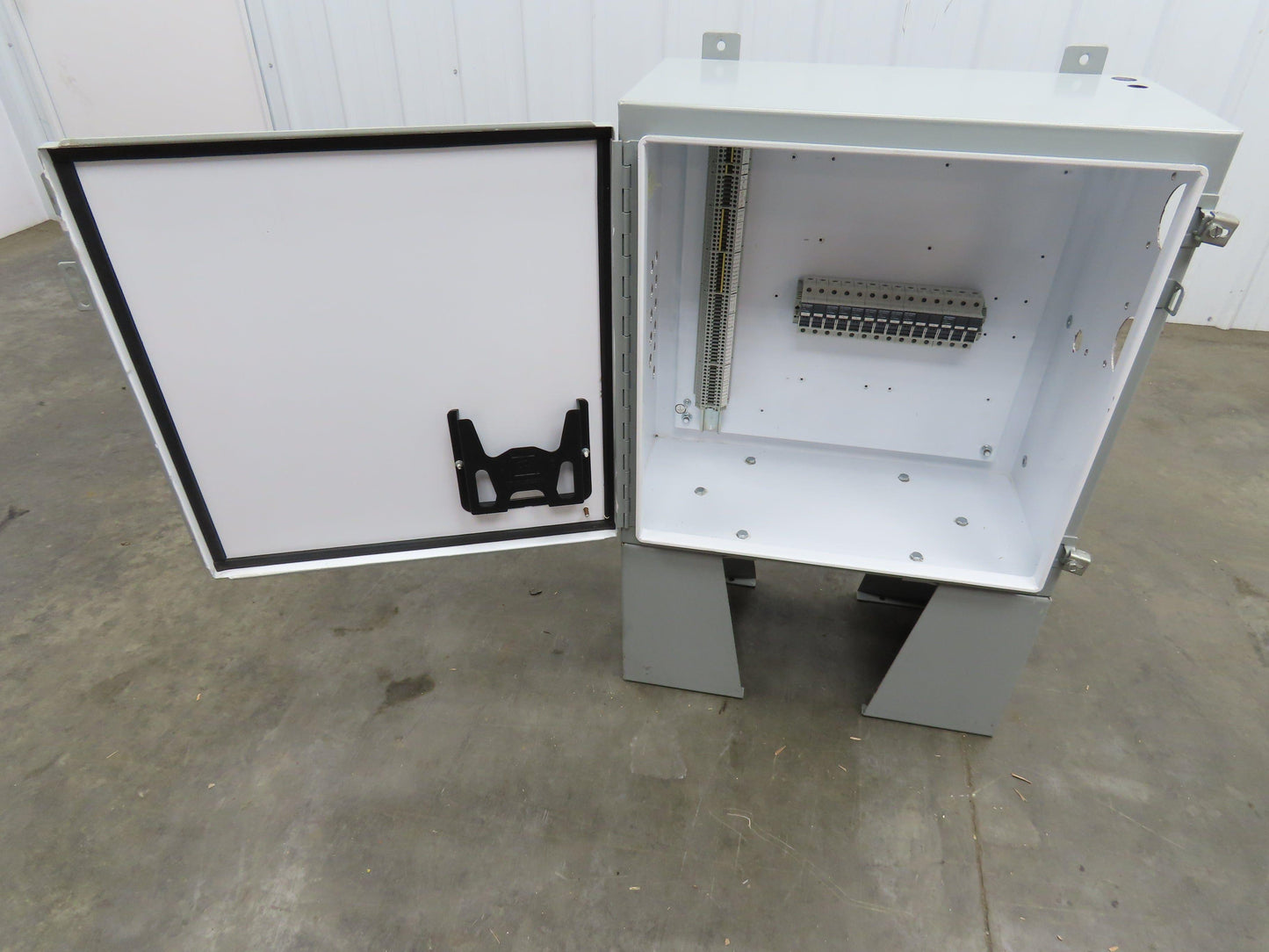 Hoffman A242412LP Electrical Enclosure 24x24x12"  Freestanding 12" Legs