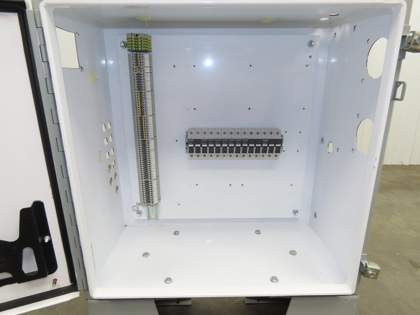 Hoffman A242412LP Electrical Enclosure 24x24x12"  Freestanding 12" Legs