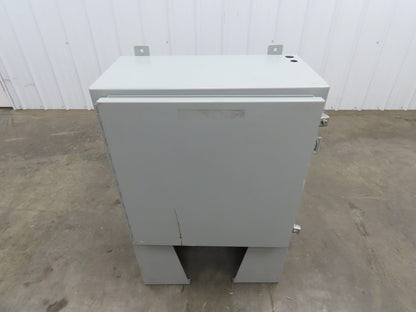 Hoffman A242412LP Electrical Enclosure 24x24x12"  Freestanding 12" Legs