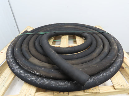 Black Rubber Sand & Shot Blast Hose 2-Ply  1.75"x 50'