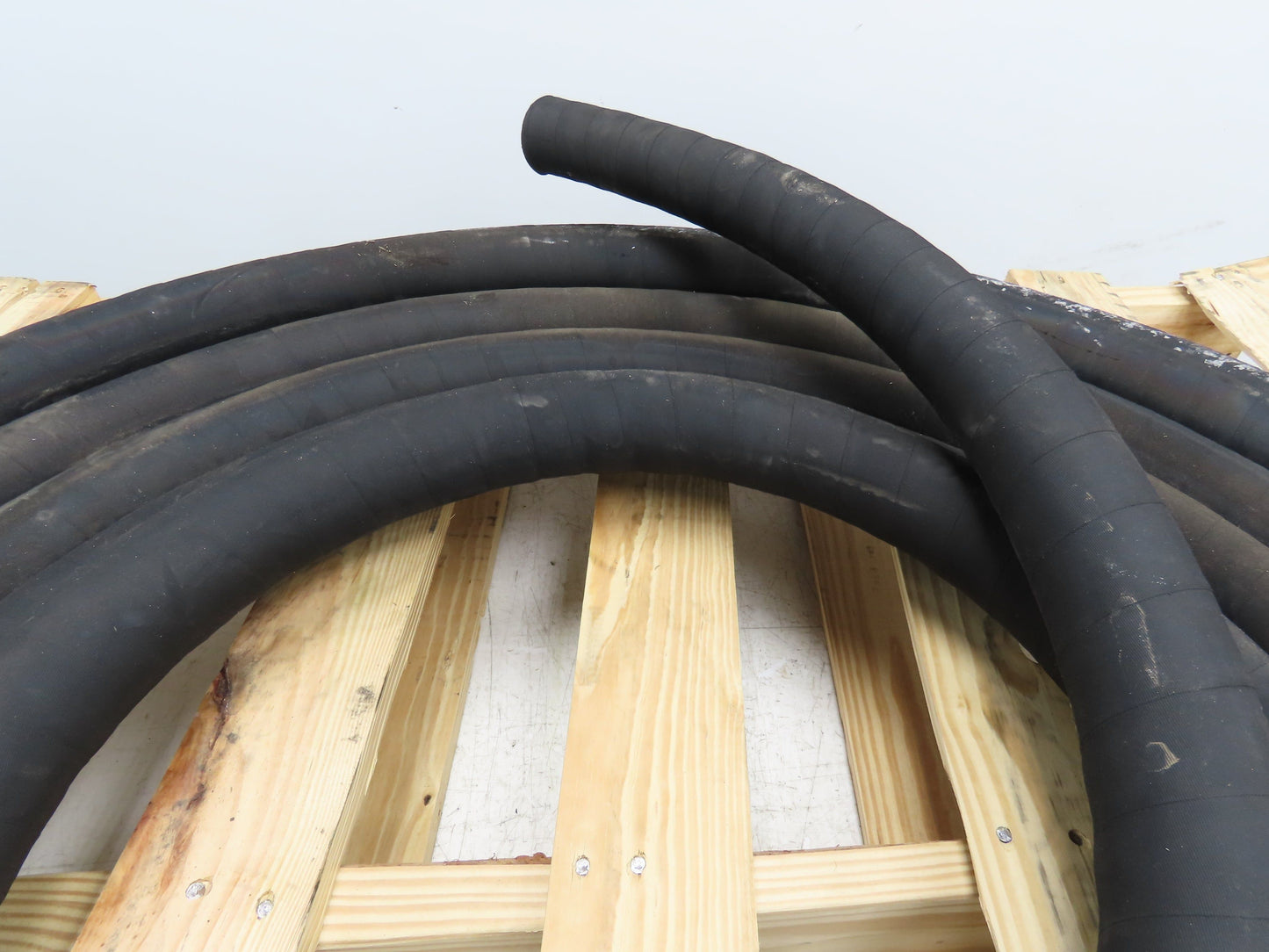 Black Rubber Sand & Shot Blast Hose 2-Ply  1.75"x 50'