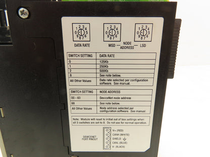 Allen Bradley 1756-DNB/C DeviceNet Communication Module Bridge/Scanner  Lot of 2