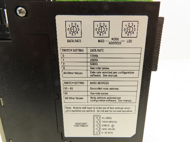 Allen Bradley 1756-DNB/C DeviceNet Communication Module Bridge/Scanner  Lot of 2
