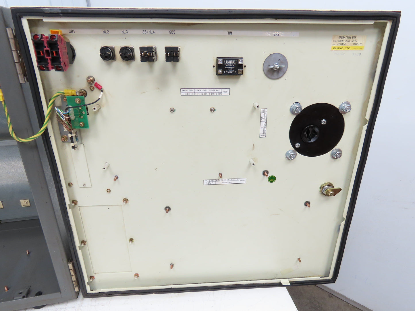 Fanuc Electrical Enclosure Control Panel 500x500x250mm 30A Fused Disconnect