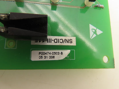 AGFA SN/CID-III-115 P00474-0502-B PCB Cassette ID Reader Circuit Board
