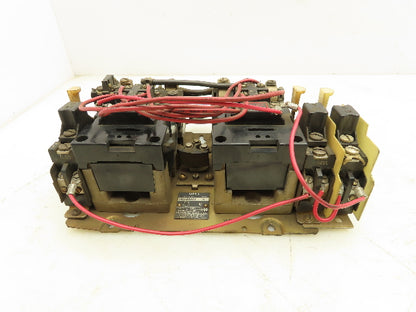 Allen Bradley 705-B0D23 NEMA Size 1 Reversing Motor Starter 10HP 3Ph 120V Coil