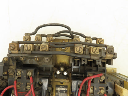 Allen Bradley 705-B0D23 NEMA Size 1 Reversing Motor Starter 10HP 3Ph 120V Coil