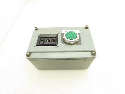 Cherry Electric T10-02A Thumbwheel Switch 3-Digit Counter Pushbutton Enclosure