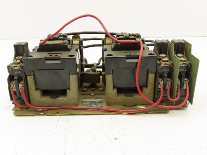Allen Bradley 705-B0B731 NEMA Size 1 Reversing Motor Starter 3Ph 10HP 480V Coil