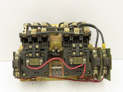 Allen Bradley 705-B0B731 NEMA Size 1 Reversing Motor Starter 3Ph 10HP 480V Coil