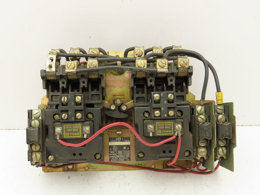 Allen Bradley 705-B0B731 NEMA Size 1 Reversing Motor Starter 3Ph 10HP 480V Coil