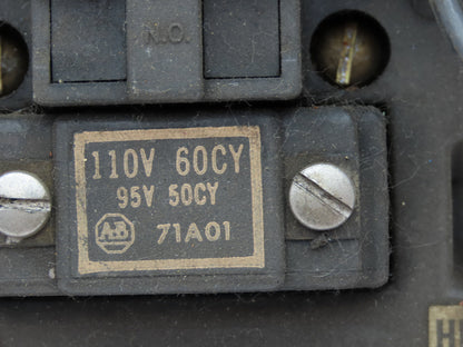 P&H 705-B0DX286 NEMA Size 1 Reversing Motor Starter 4 Pole 120V Coil