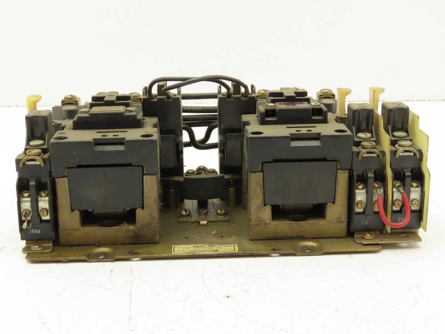 P&H 705-B0DX286 NEMA Size 1 Reversing Motor Starter 4 Pole 120V Coil