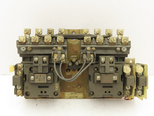 P&H 705-B0DX286 NEMA Size 1 Reversing Motor Starter 4 Pole 120V Coil