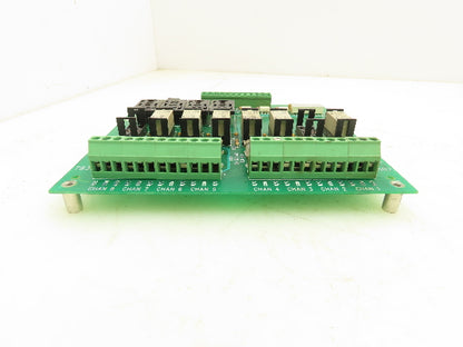 Wintriss Data Instruments C42979 Cam Box Circuit Board Fused Relay Board